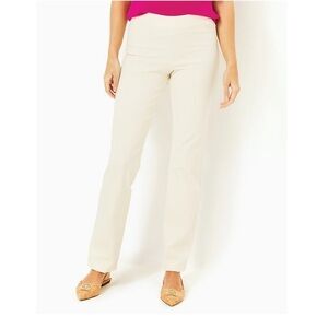 Lilly Pulitzer Declynn Polished High Rise Straight
Leg Pant